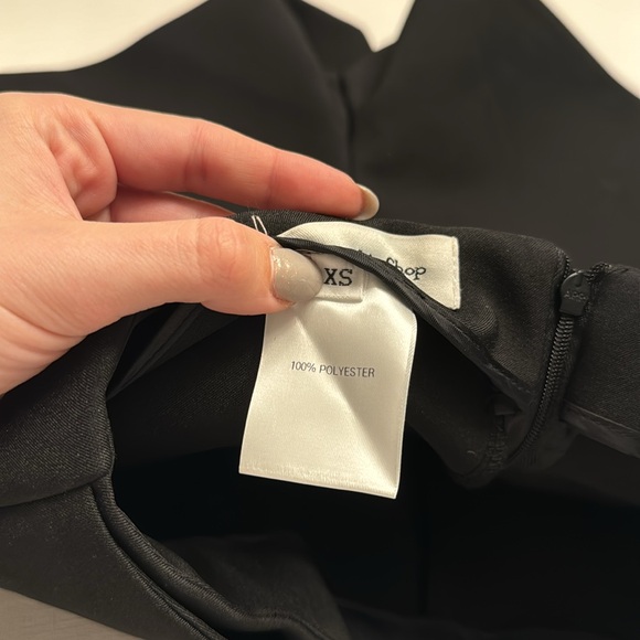 THE FRANKIE SHOP PAIGE WRAP SKORT - BLACK - Picture 5 of 5